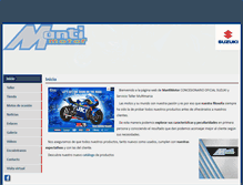 Tablet Screenshot of mantimotor.com